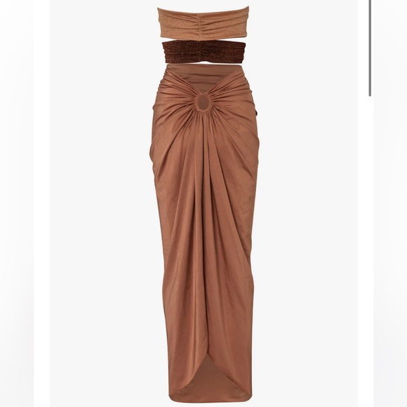 NWT Baobab Isla Maxi Dress Tierra - Size m - Picture 5 of 6